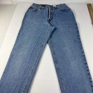 VTG 90s Levi's Jeans Junior's 11 Medium 501 XX High Rise Straight Blue Denim USA